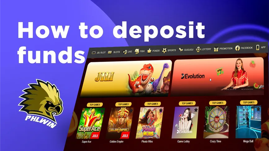 Deposit Methods Available on Phlwin